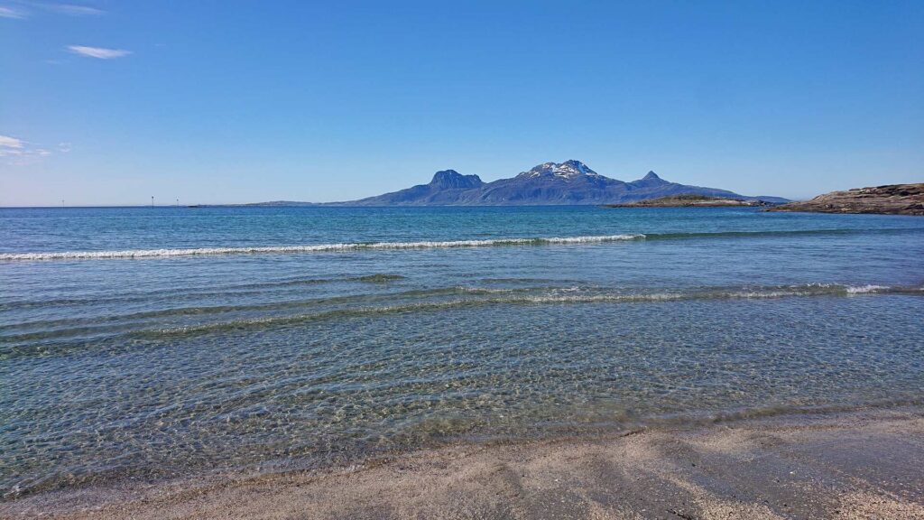 Arctic beach of Bodø