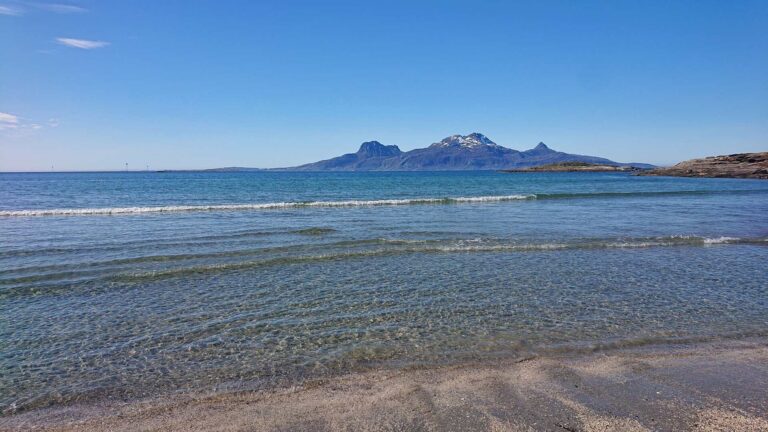 Arctic beach of Bodø