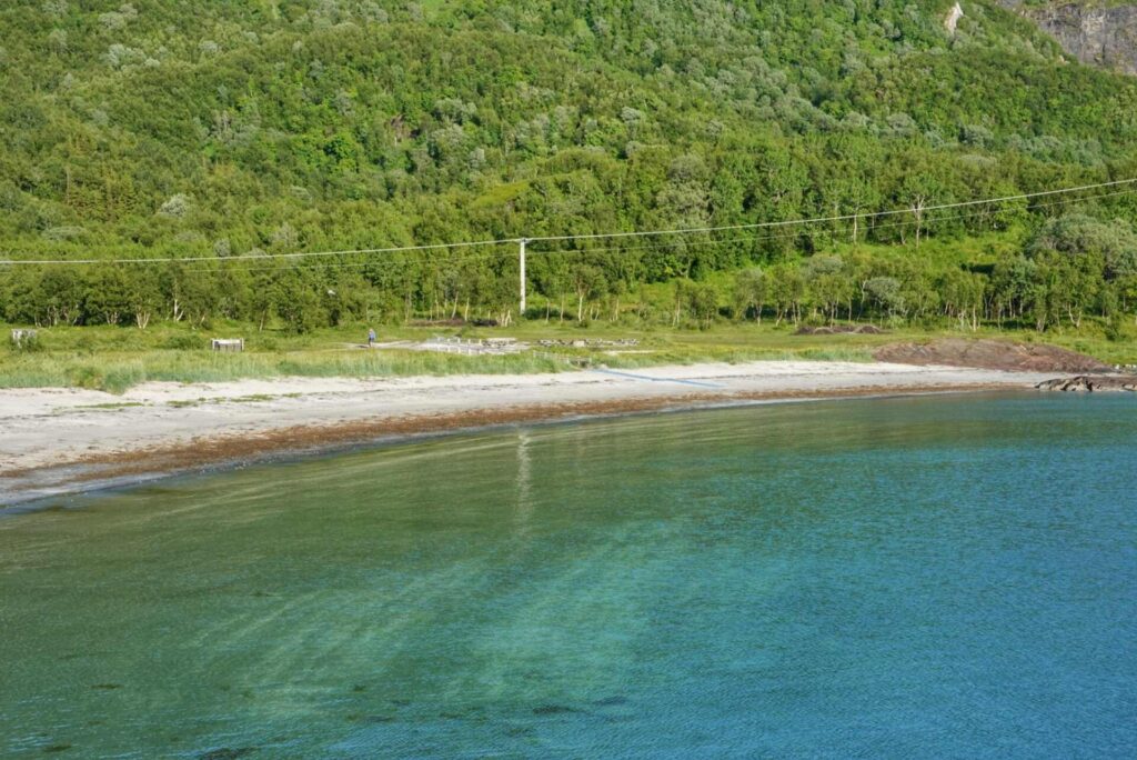 Arctic beach near Bodø