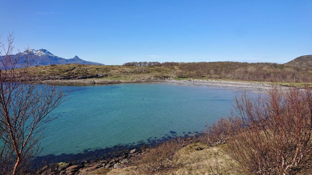 Arctic beach near Bodø