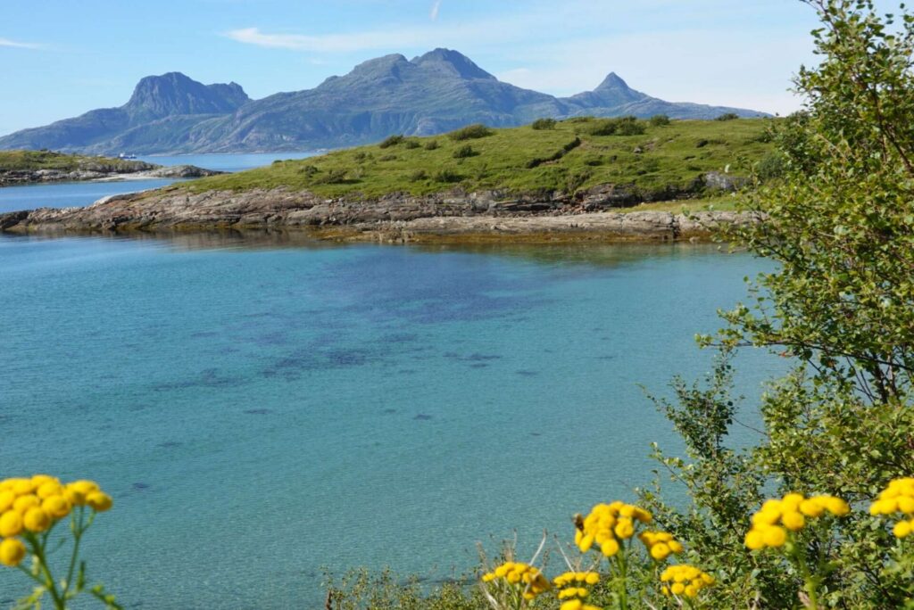 turquoise cove in bodø